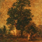 Blakelock-Landscape near Tree