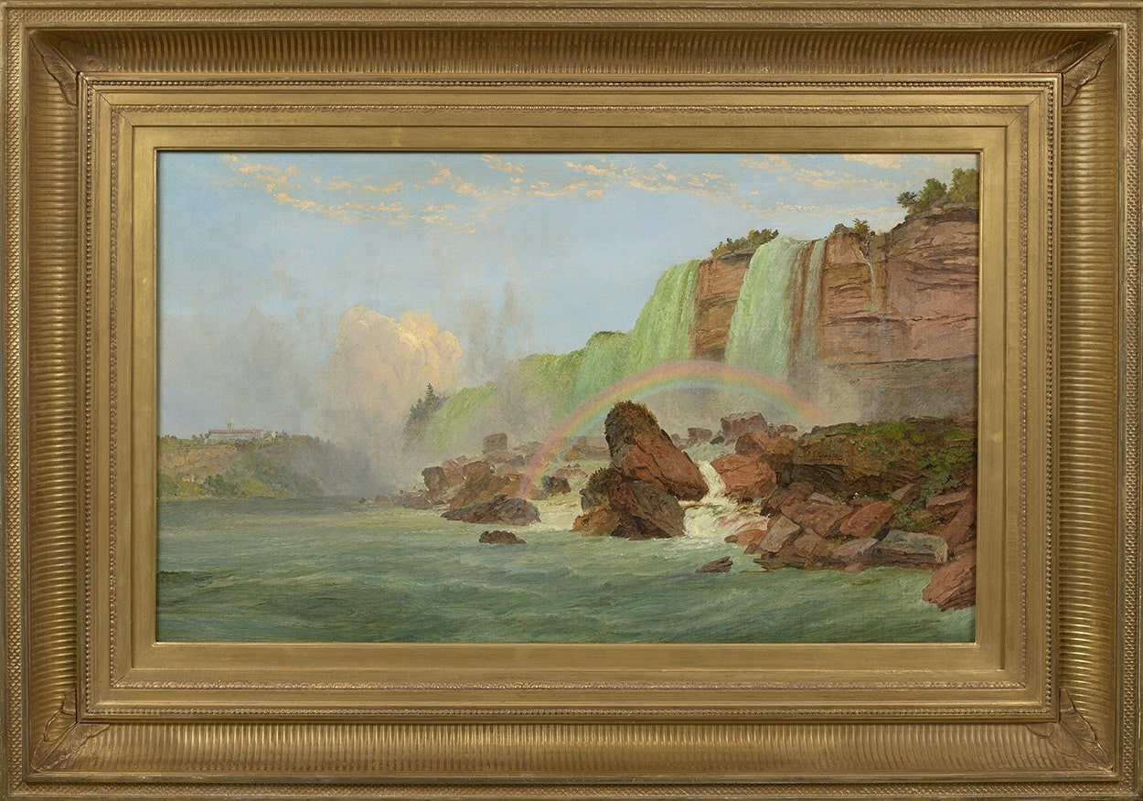 Niagara Falls with View of Clifton House - Questroyal Fine Art