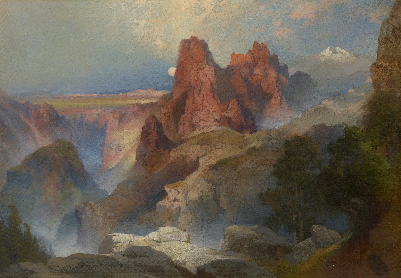 Moran - Grand Canyon - Questroyal Fine Art