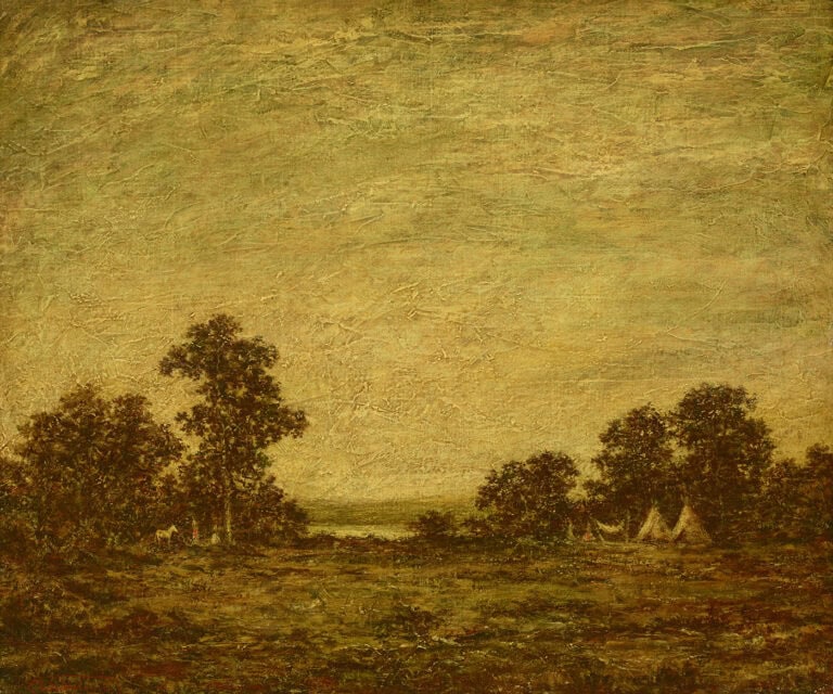 Blakelock-Indian Encampment