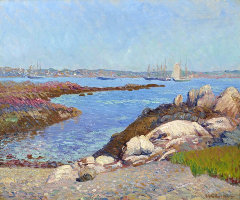 Portsmouth Harbor, New Hampshire-William Glackens