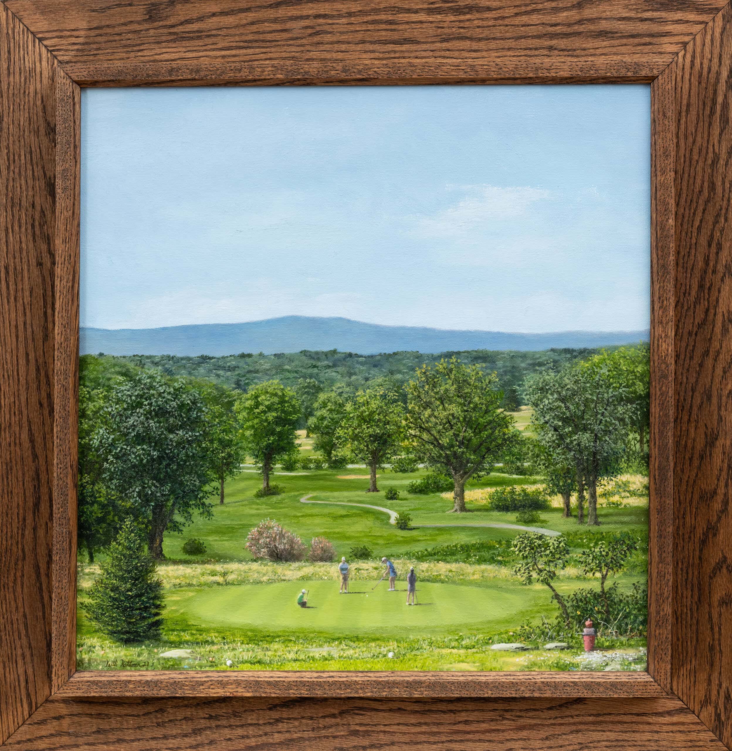 Dinsmore Golf Course Questroyal Fine Art