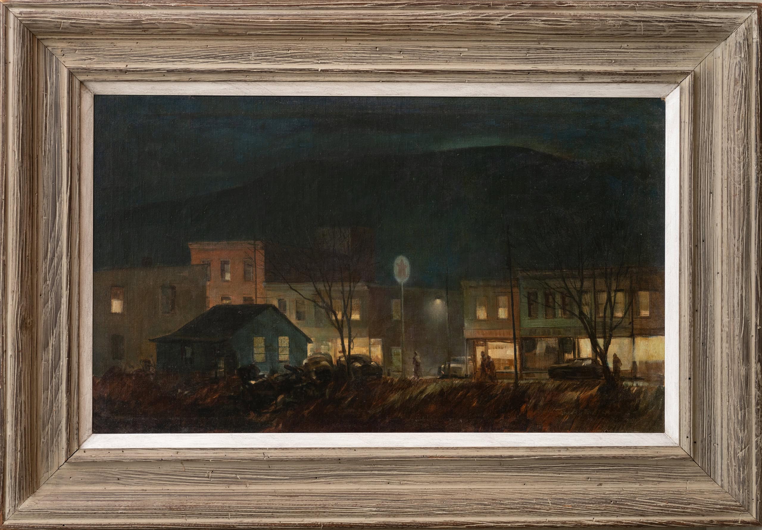 framed image tore asplund's painting high tor