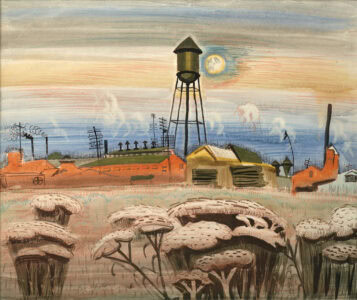 Watertower and Queen Anne’s Lace