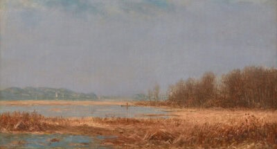A Sketch from Nature on the Hudson