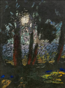 Moonlit Trees