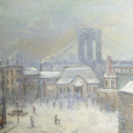 Winter Brooklyn Bridge