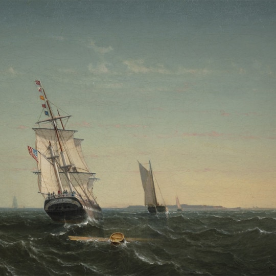 Sailing Outside Boston