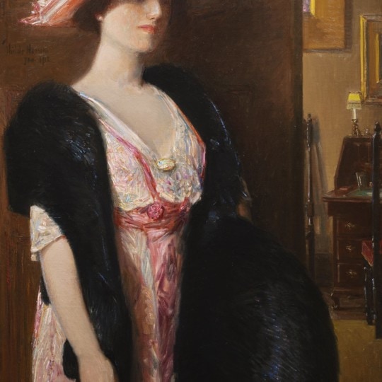 Fire Opals (Lady in Furs: Portrait of Mrs. Searls)