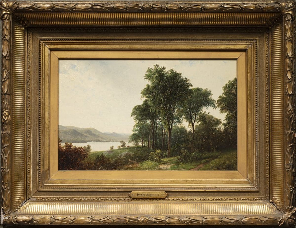 David Johnson, Lake George, Hudson River School landscape painting