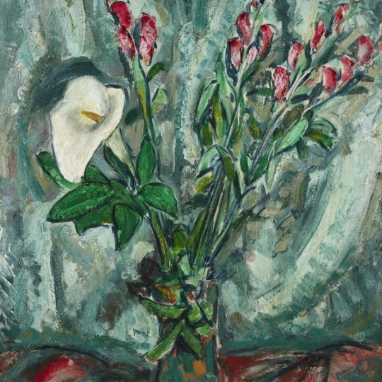 SOLD Floral Still Life with Calla Lily
