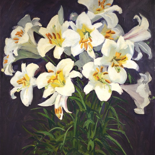 SOLD Easter Lilies