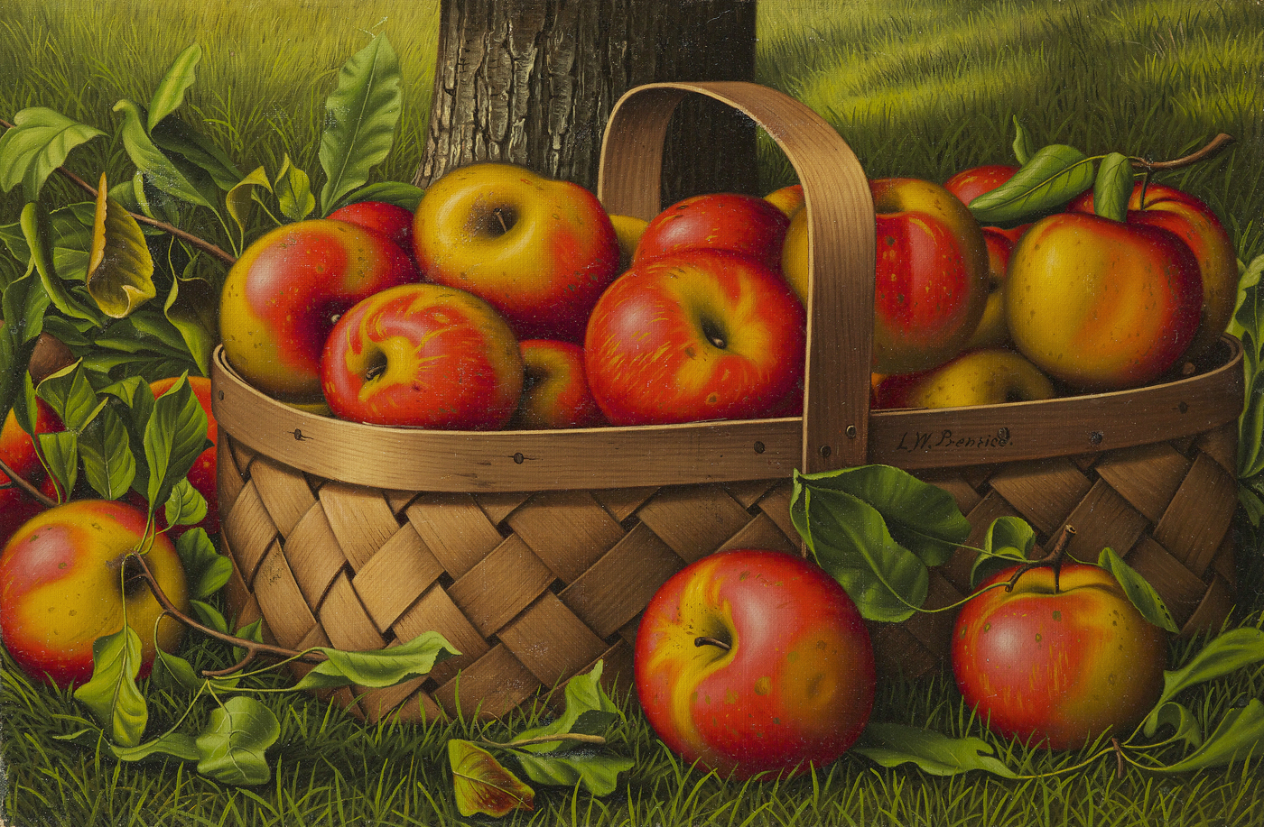 Image result for apples in basket