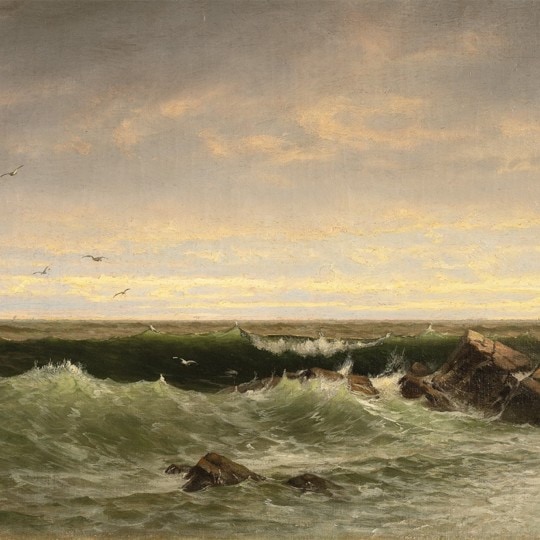 The Evening Sea, Brigantine, Shoals