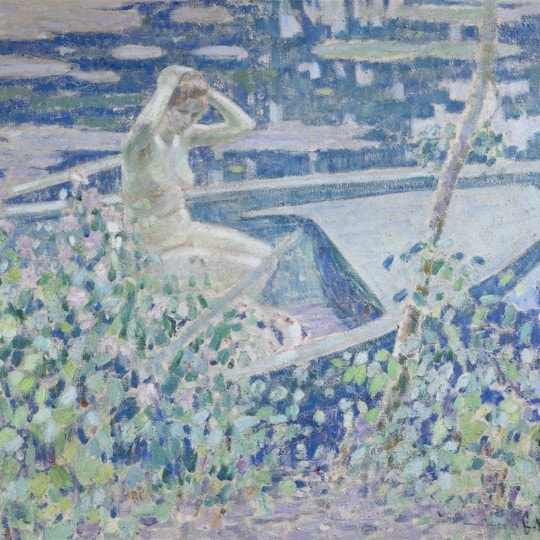 Nymph in a Boat