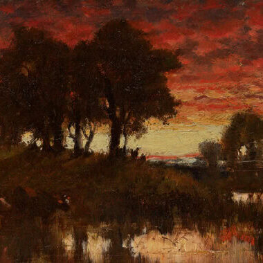 Bunner-The Evening Hour, Summer, 1875