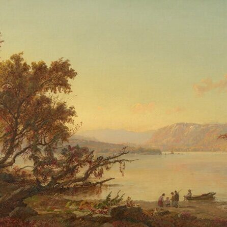 Cropsey-Autumn at Greenwood Lake, 1871