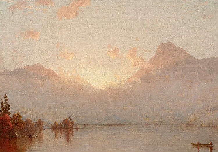 Gifford-A Sunrise on Lake George thumbnail
