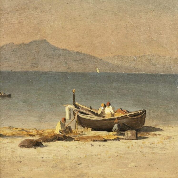 Gifford-Marina-Grande-Capri-with-Figures-1857