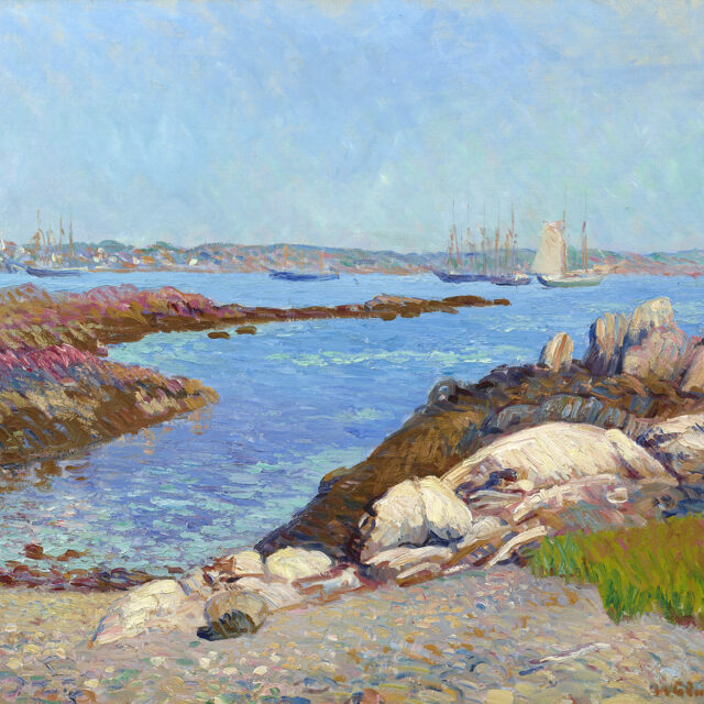Portsmouth Harbor, New Hampshire-William Glackens