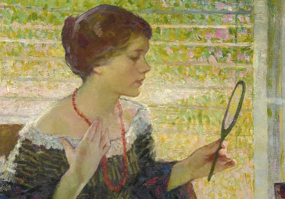 Miller-Young Woman at Her Dressing Table cropped