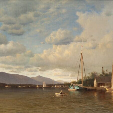 Silva-The Catskills from the Hudson